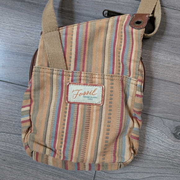 Fossil Multicolor Striped Crossbody Bag - Picture 4 of 4